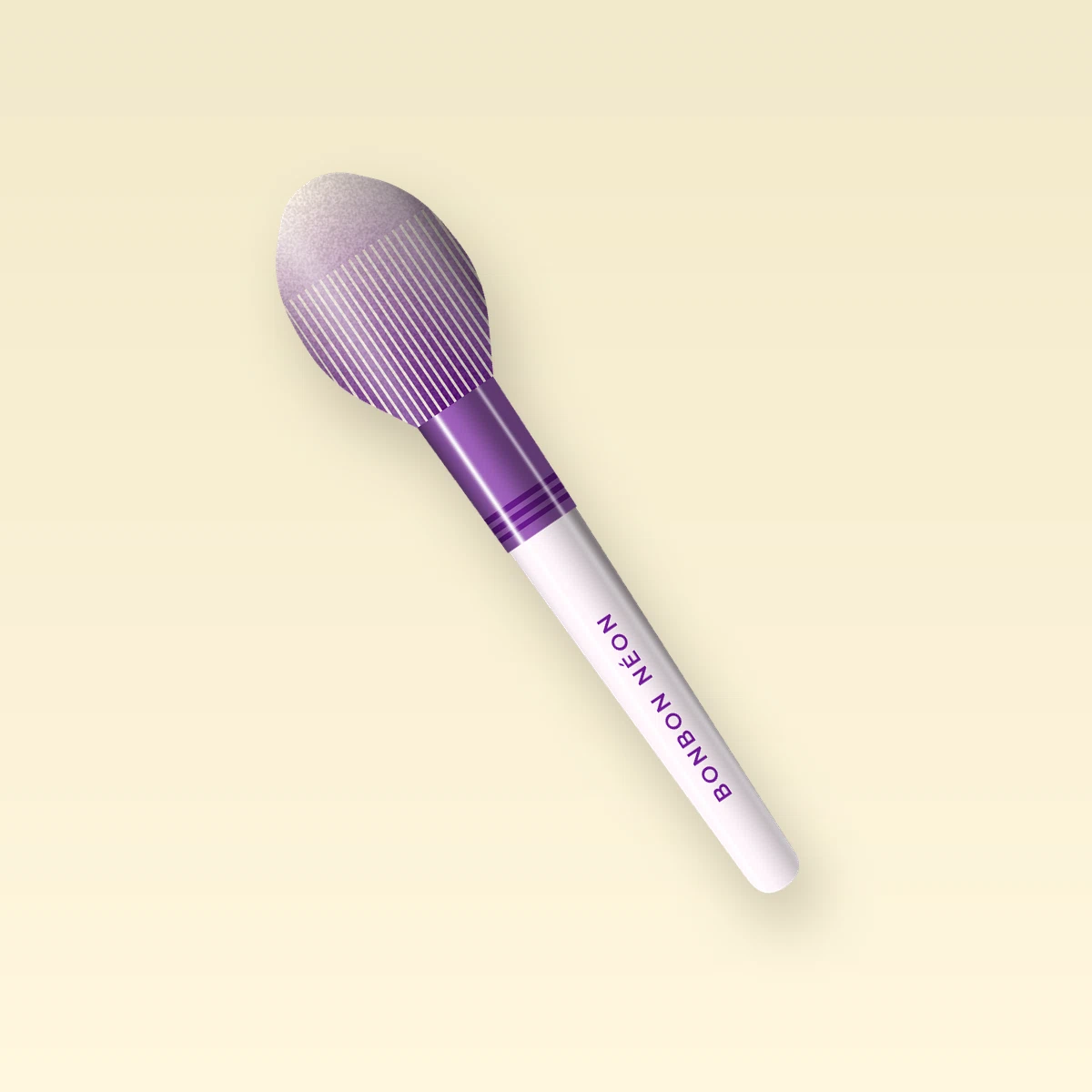 Pinceau Fluo Party estompeur teint – Bonbon Néon, vue de face