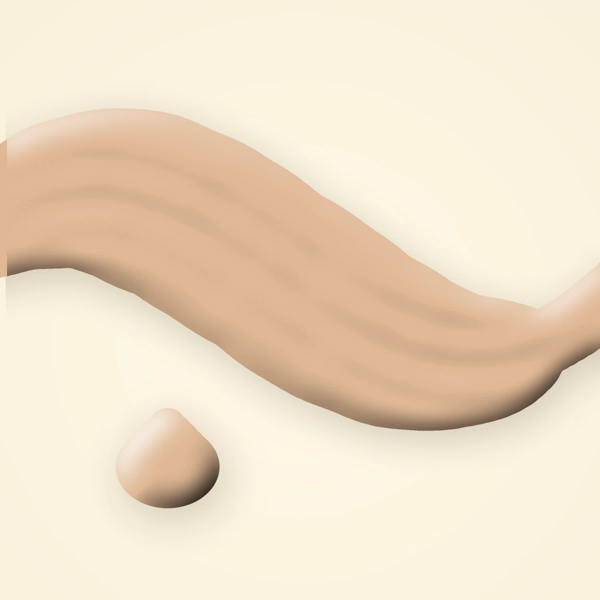 Fond de teint Arc-en-Ciel à l'extrait de riz – Bonbon Néon, aperçu de la teinte 08 Beige neutre