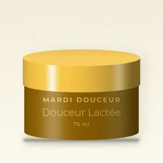 Masque visage coup d'éclat Douceur Lactée – Mardi Douceur, pot 75 ml