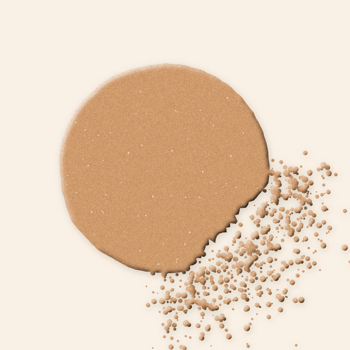 Terre de soleil Ocre Solaire au beurre de karité – Terre d'Ocrelle, aperçu de la teinte 03 Blond doré