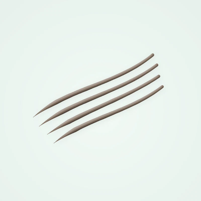 Crayon à sourcils tenue extrême au squalane – Sopoong, aperçu de la teinte 04 Taupe