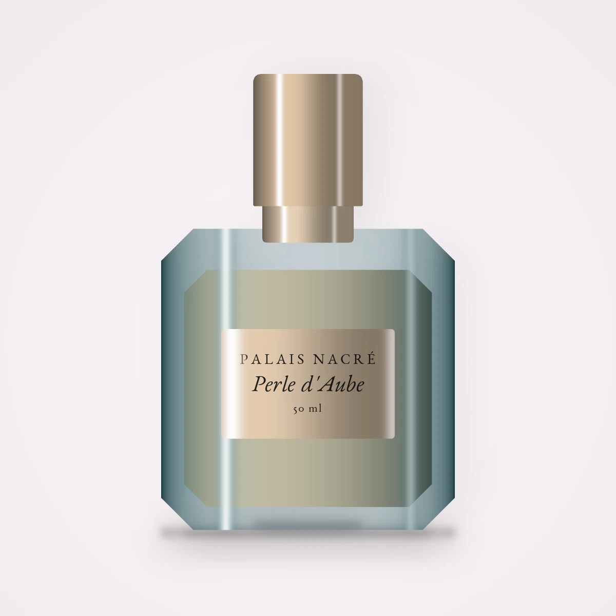 Parfum Perle d'Aube féerique à la fleur de cerisier – Palais Nacré, flacon 50 ml
