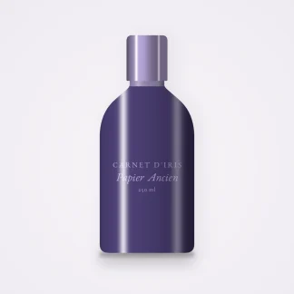 Gel douche Papier Ancien doux – Carnet d'Iris, flacon 250 ml