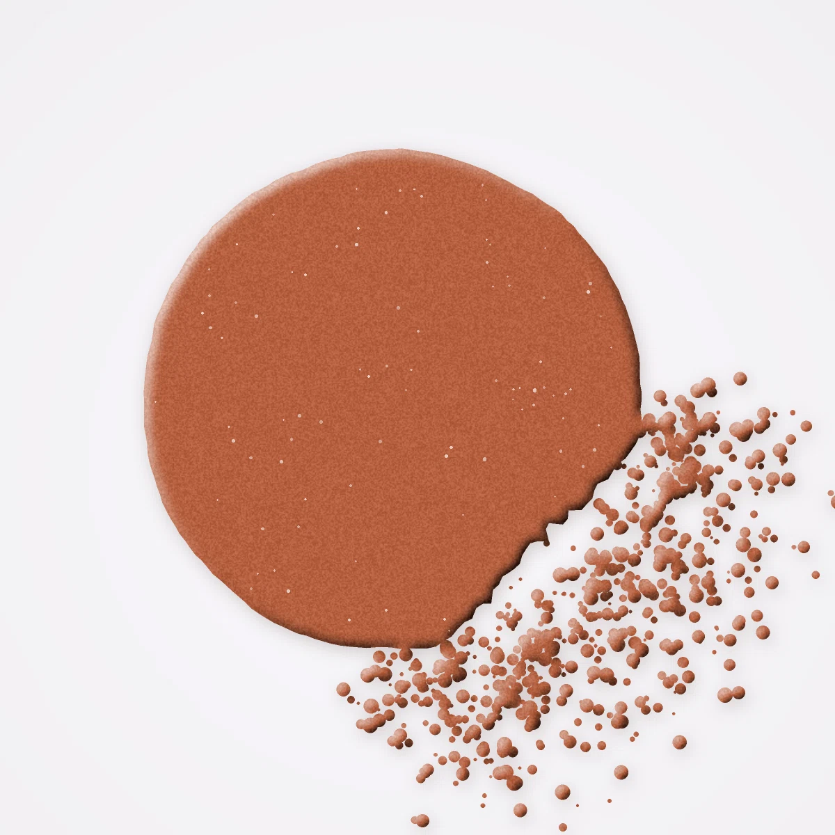 Palette yeux Aplat Mat à l'huile de tournesol – Chromalie, aperçu de la teinte Tons terracotta