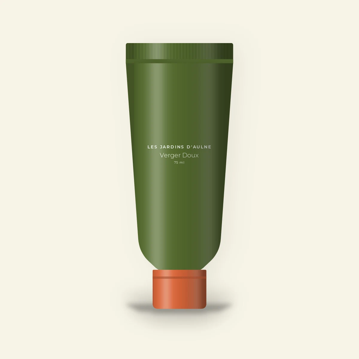 Verger Doux gommage visage express – Les Jardins d'Aulne, tube 75 ml