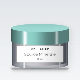 Source Minérale crème hydratante légère – Vellaure, pot 50 ml