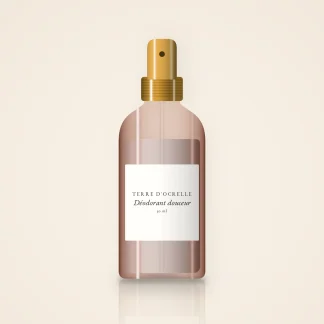 Déodorant soin douceur au concombre – Terre d'Ocrelle, flacon spray 50 ml