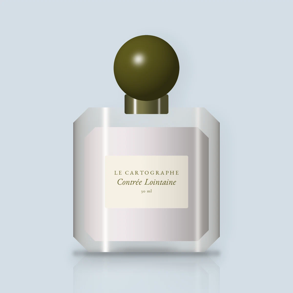 Parfum Contrée Lointaine frivole à la mousse de chêne – Le Cartographe, flacon 30 ml