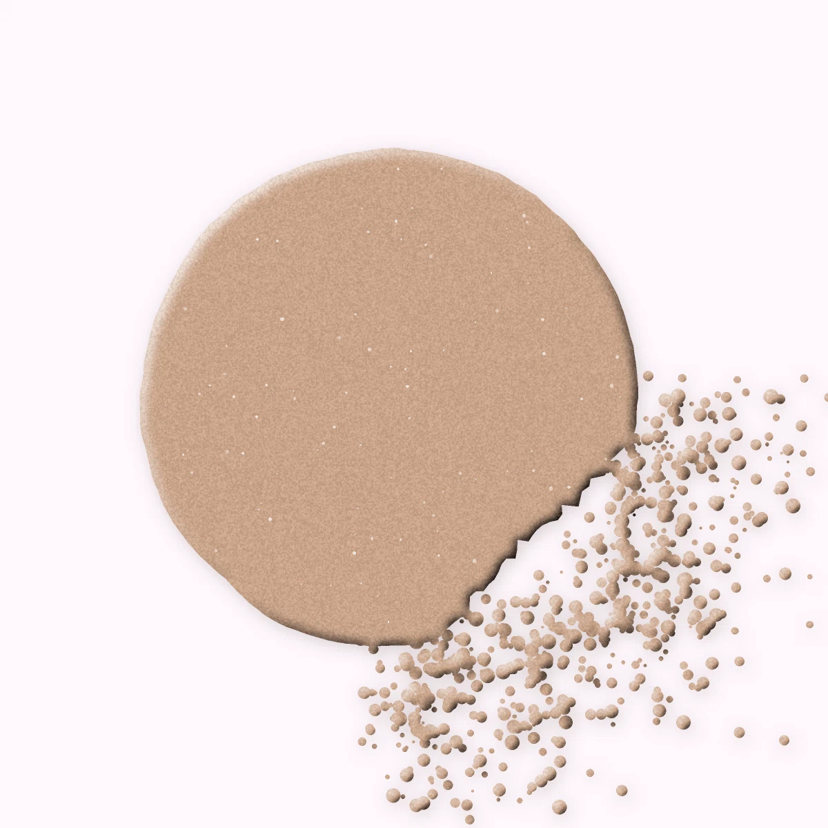 Palette yeux Pop Acidulé à l'huile d'argan – Bonbon Néon, aperçu de la teinte Tons nude