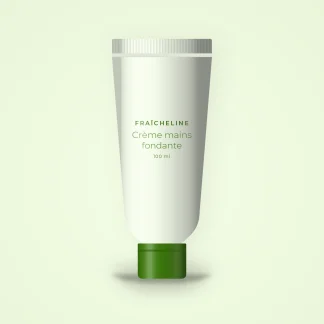 Crème mains et pieds fondante à l'huile de camélia – Fraîcheline, tube 100 ml