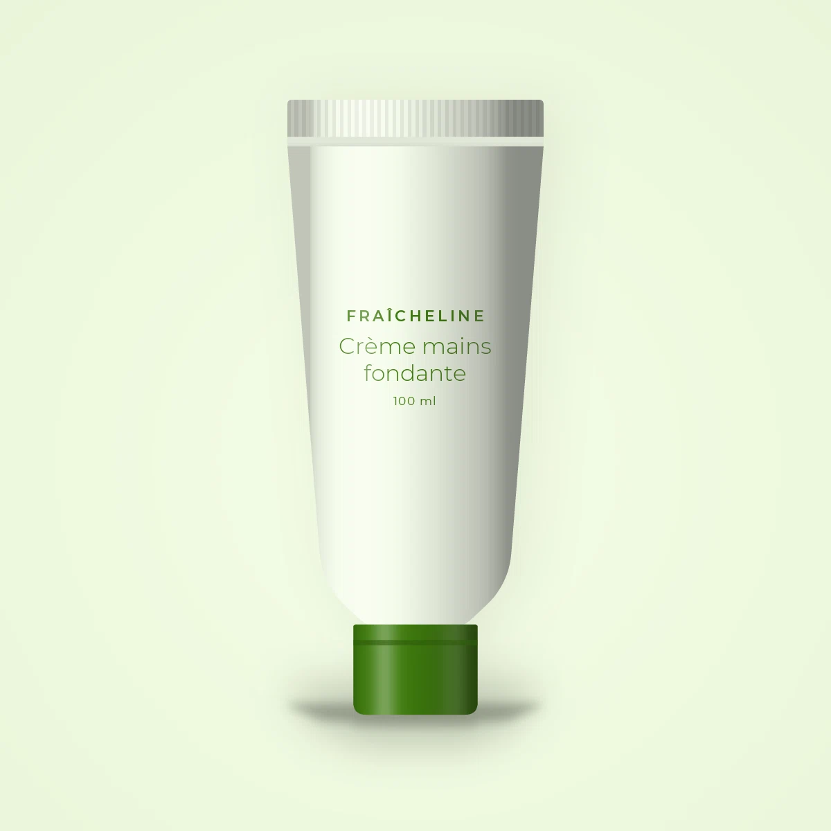 Crème mains et pieds fondante à l'huile de camélia – Fraîcheline, tube 100 ml