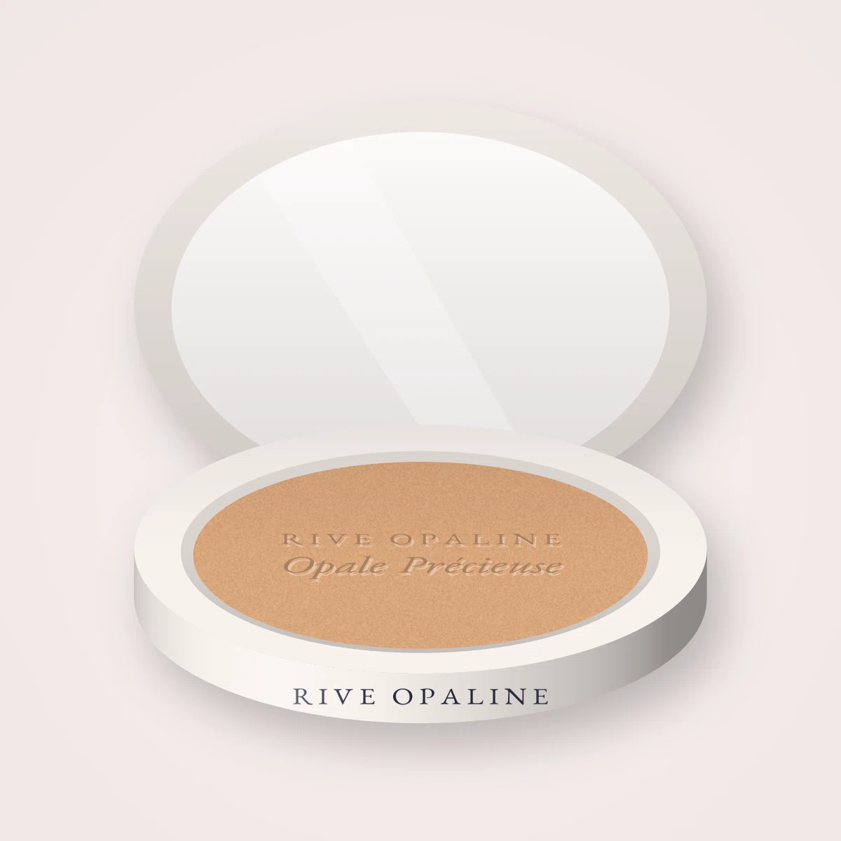 Terre de soleil Opale Précieuse sans transfert – Rive Opaline, boîtier 10 g, teinte 01 Hâle léger