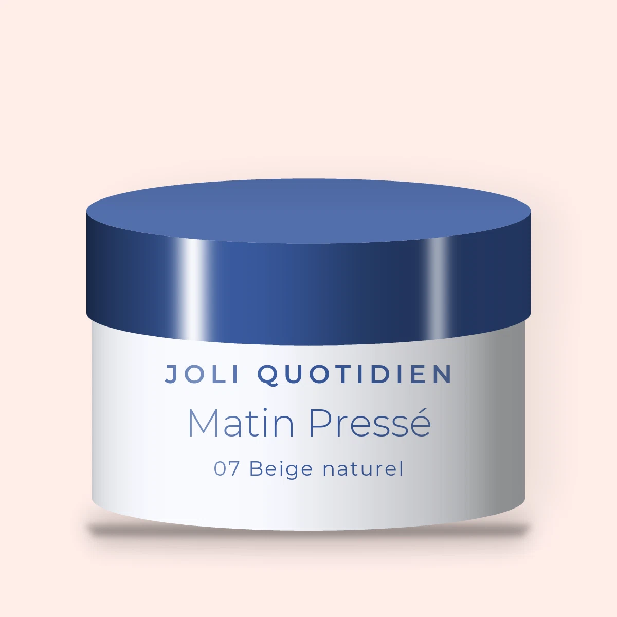 Poudre fixatrice Matin Pressé – Joli Quotidien, pot 12 g, teinte 07 Beige naturel