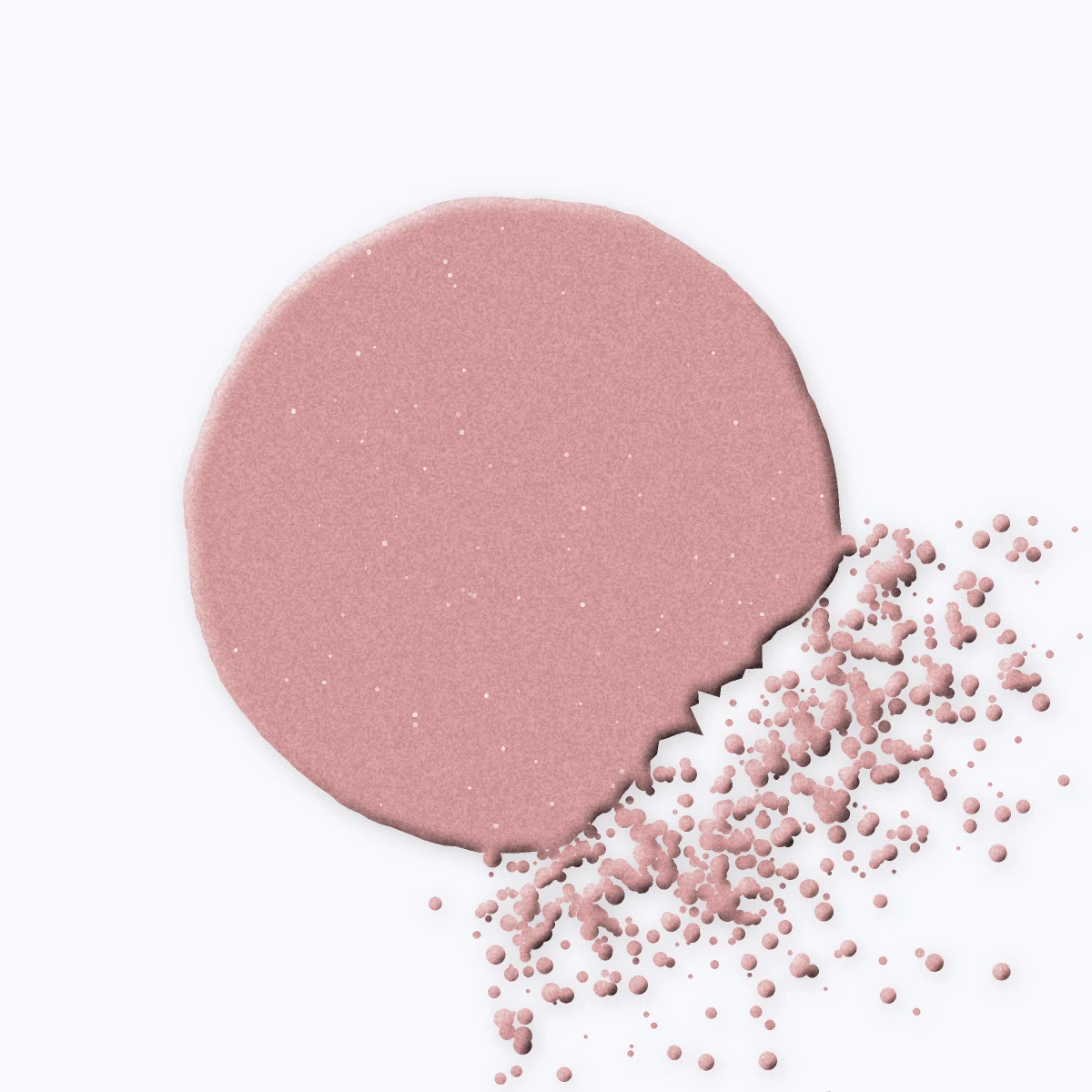 Palette yeux Mine Reposée à l'huile de camélia – Joli Quotidien, aperçu de la teinte Tons rosés