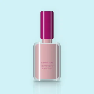 Vernis à ongles Pigment Pur tenue extrême – Chromalie, flacon 5 ml, teinte 06 Rose poudré