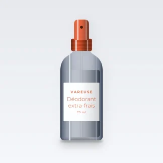 Déodorant extra-frais à la sauge sclarée pour homme – Vareuse, flacon spray 75 ml