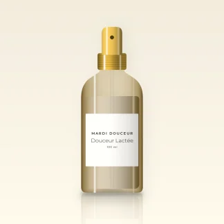Soin sans rinçage anti-frisottis Douceur Lactée – Mardi Douceur, flacon spray 100 ml