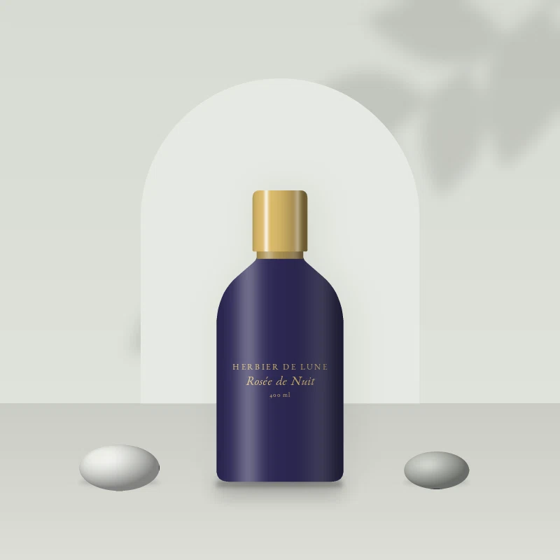 Nettoyant visage peaux grasses Rosée de Nuit – Herbier de Lune, photo d'ambiance