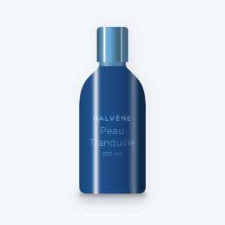 Lait corps Peau Tranquille à l'huile d'argan – Halvène, flacon 250 ml
