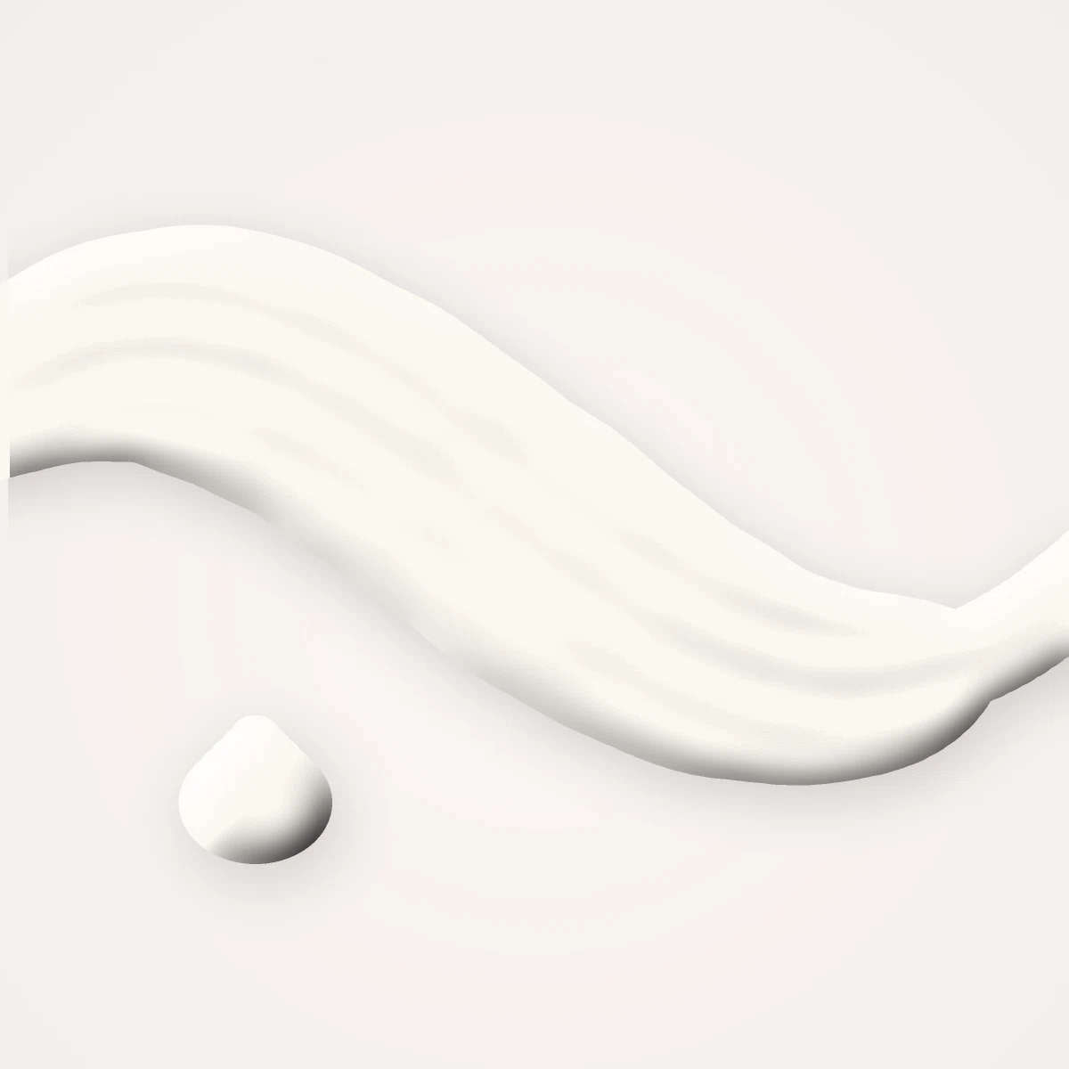 Crème solaire visage teintée à la centella asiatica SPF 30 – Rive Opaline, aperçu de la texture