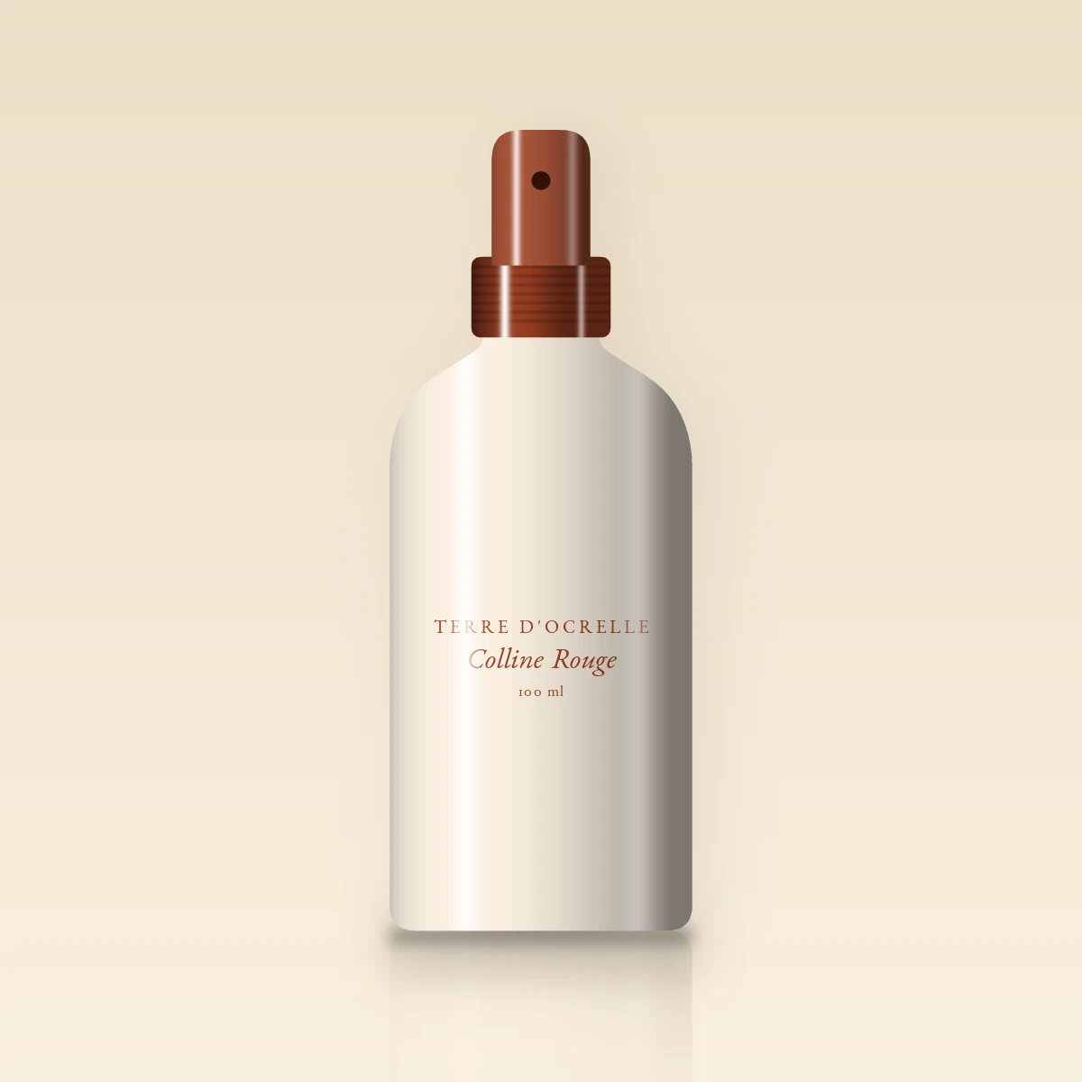 Lotion tonique hydratante Colline Rouge – Terre d'Ocrelle, flacon spray 100 ml