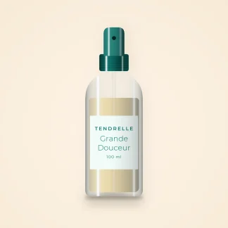 Huile corps Grande Douceur au sésame – Tendrelle, flacon spray 100 ml