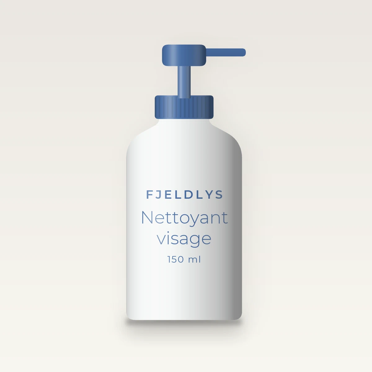 Nettoyant visage démaquillant à l'huile de jojoba – Fjeldlys, flacon-pompe 150 ml