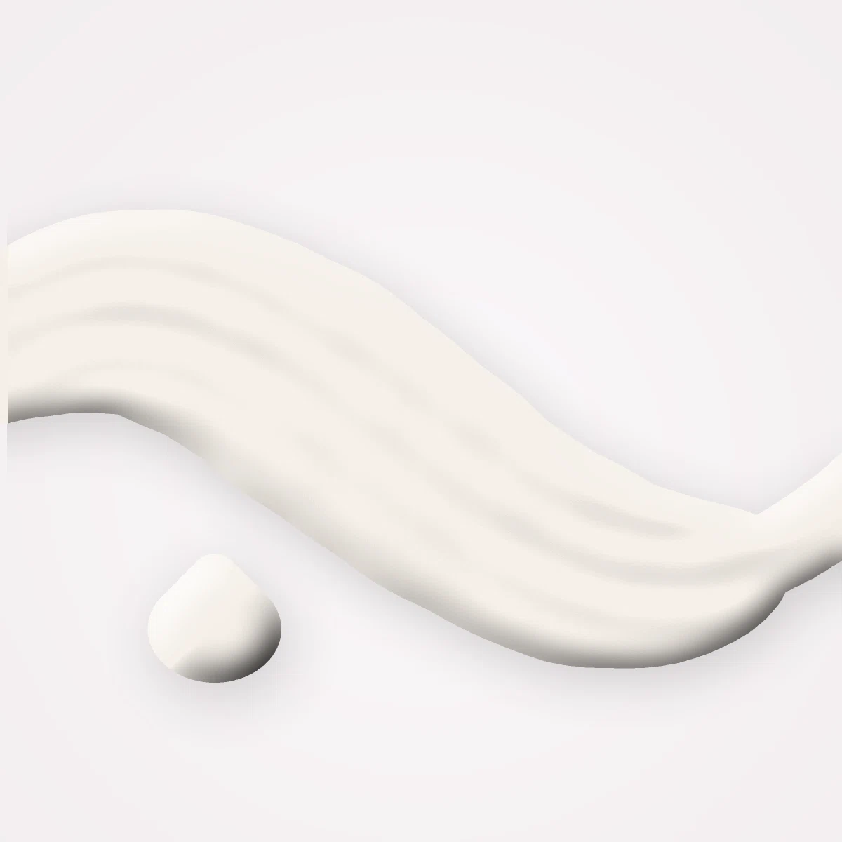 Crème hydratante Salon d'Hiver à l'huile de noisette – Palais Nacré, aperçu de la texture
