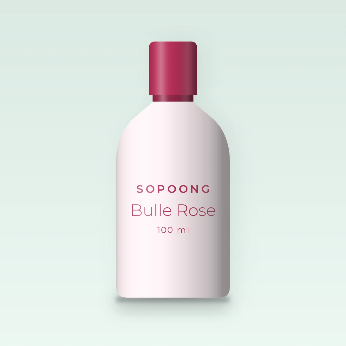 Lotion tonique Bulle Rose à l'eau de bleuet – Sopoong, flacon 100 ml