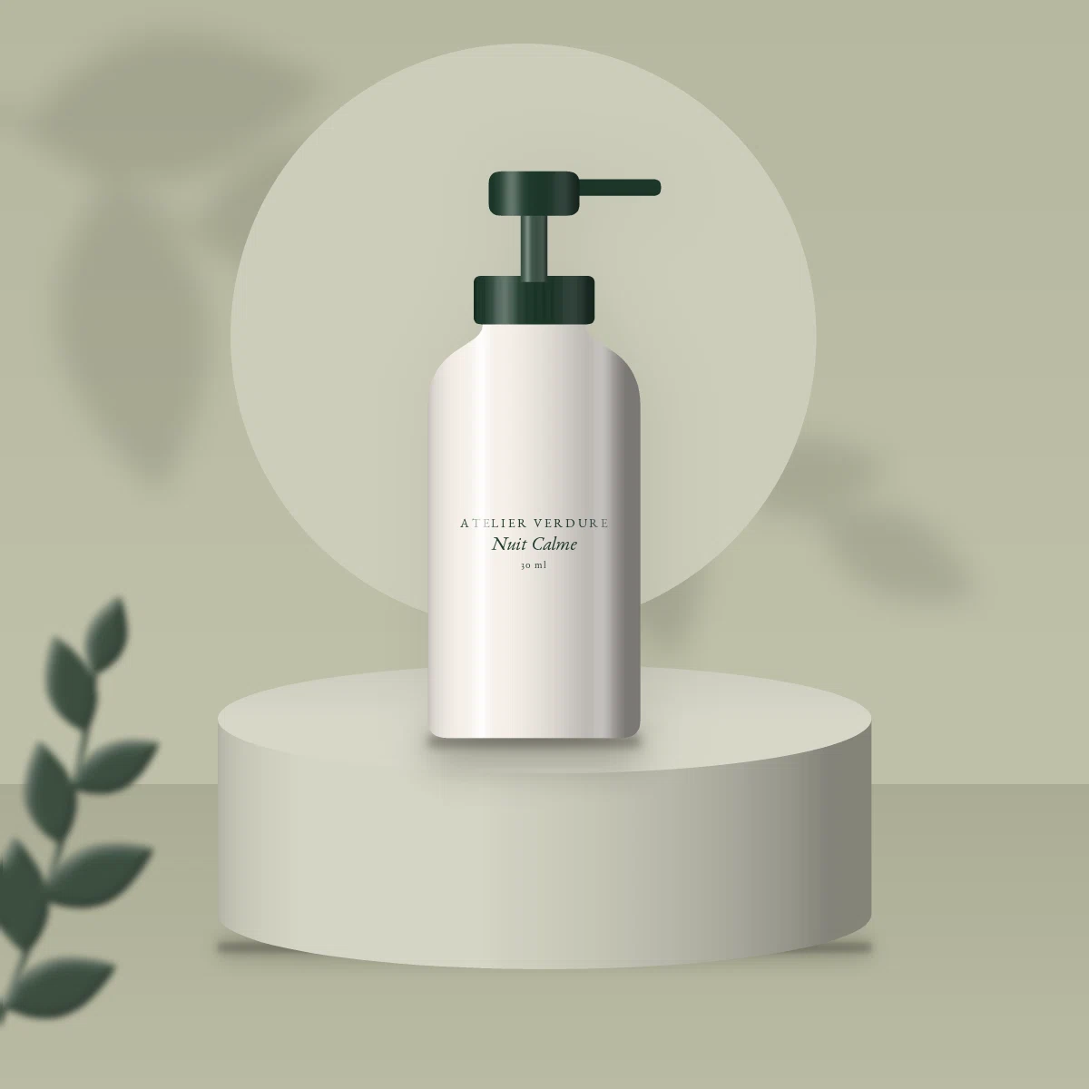 Nuit Calme sérum liftant – Atelier Verdure, photo d'ambiance