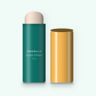 Baume à lèvres Juste Milieu à l'huile de jojoba – Tendrelle, stick 4,5 g