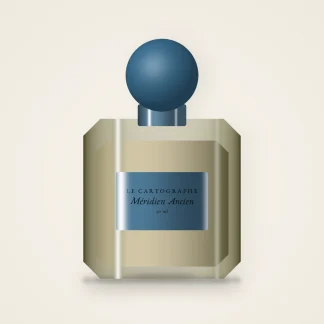 Parfum Méridien Ancien au poivre rose – Le Cartographe, flacon 30 ml