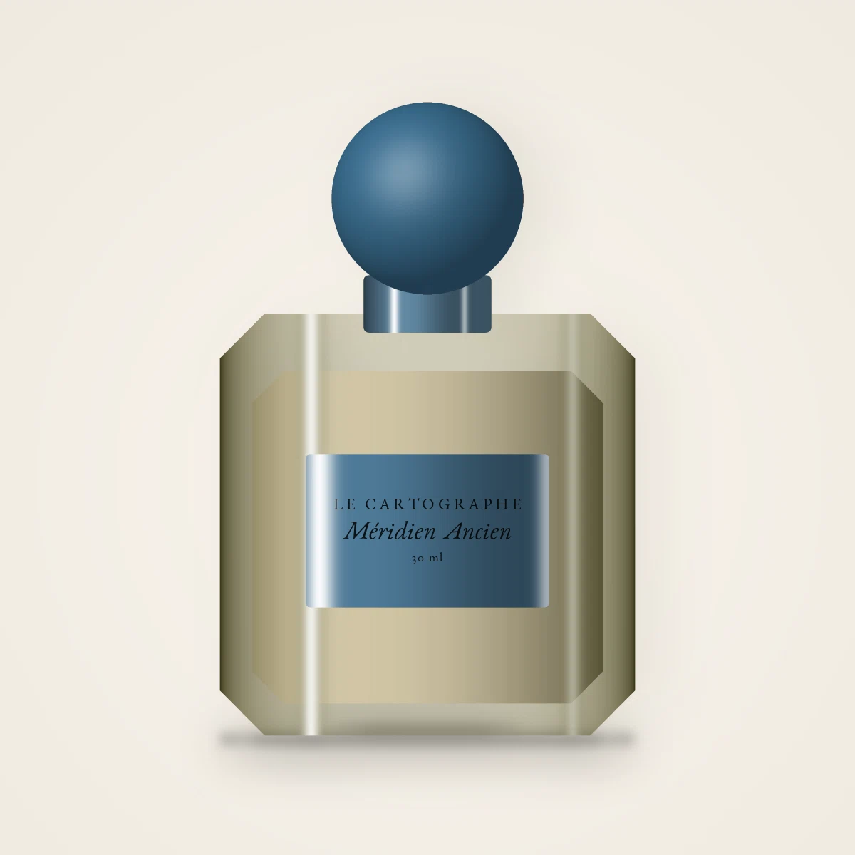 Parfum Méridien Ancien au poivre rose – Le Cartographe, flacon 30 ml