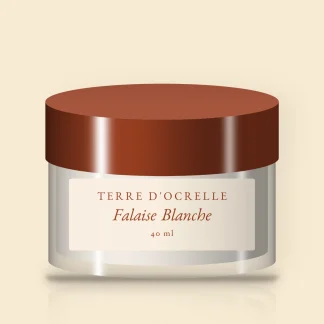 Falaise Blanche crème hydratante réconfortante – Terre d'Ocrelle, pot 40 ml