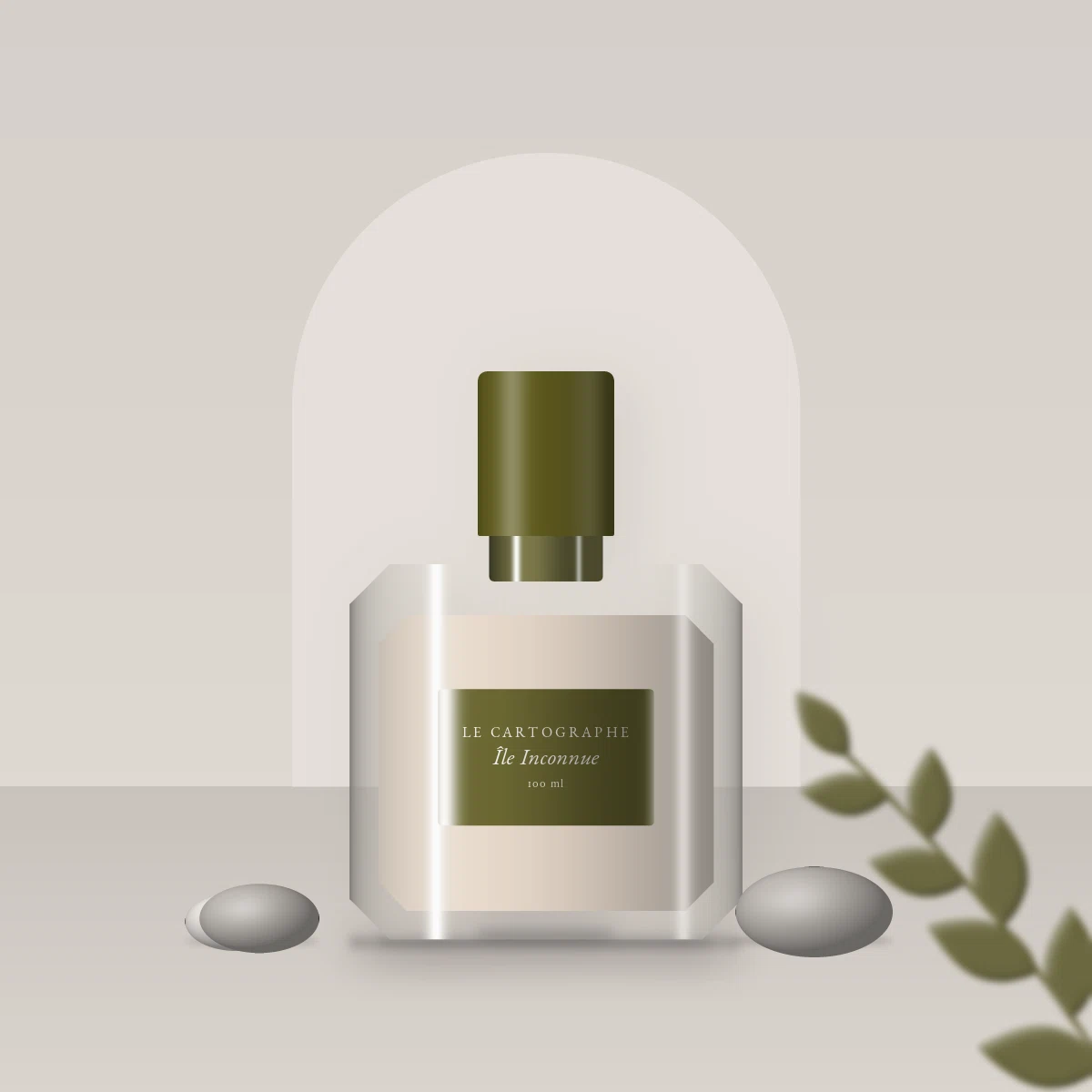 Parfum Île Inconnue à l'iris – Le Cartographe, photo d'ambiance