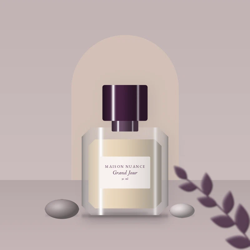Parfum Grand Jour désinvolte au néroli – Maison Nuance, photo d'ambiance