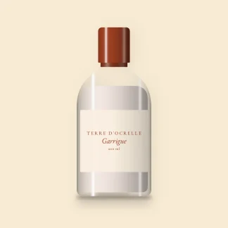 Nettoyant visage confort Garrigue – Terre d'Ocrelle, flacon 200 ml
