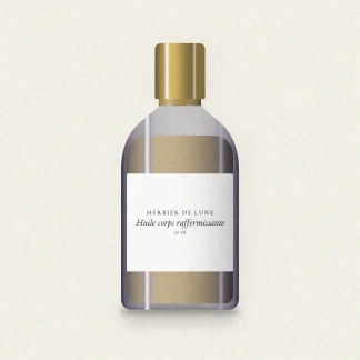 Huile corps sèche raffermissante au baobab – Herbier de Lune, flacon 50 ml