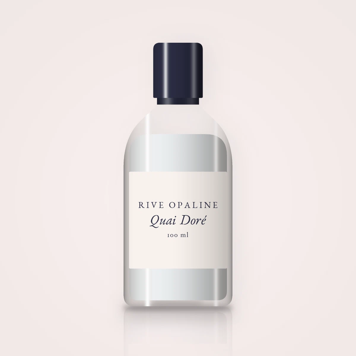 Lotion tonique Quai Doré à l'extrait de camomille – Rive Opaline, flacon 100 ml