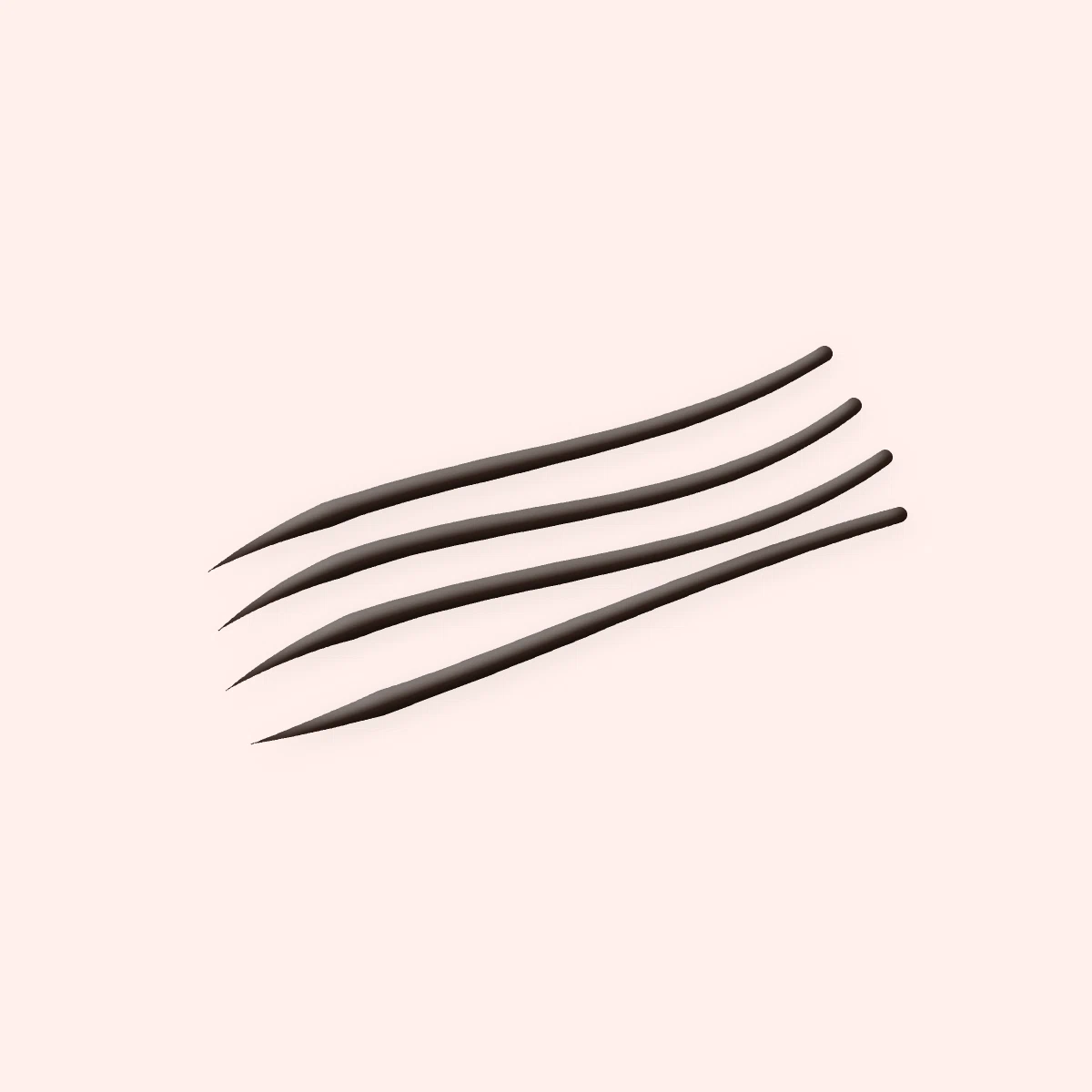 Crayon à sourcils Teint Frais à l'huile d'argan – Joli Quotidien, aperçu de la teinte 13 Brun intense