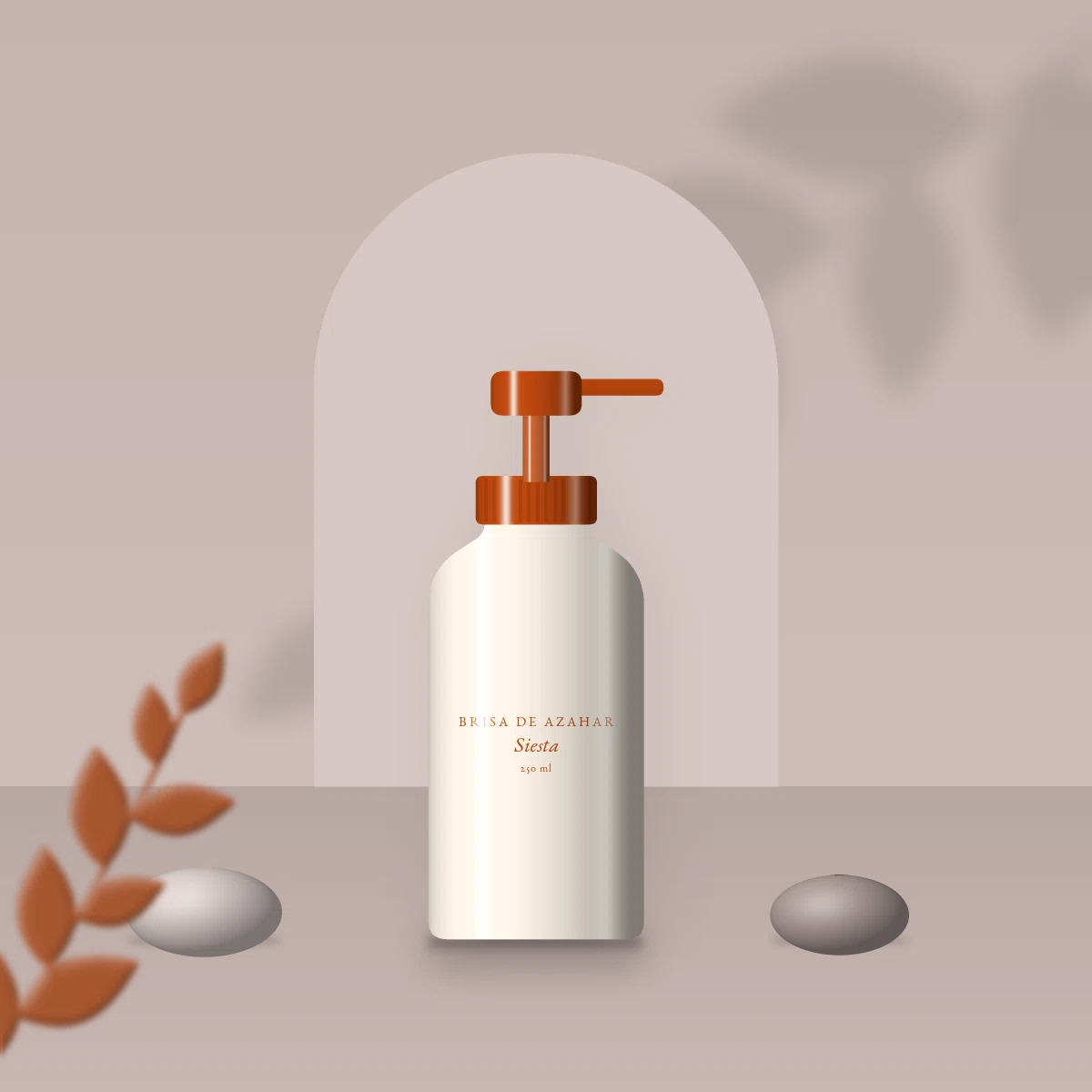 Shampooing Siesta à l'huile d'argan – Brisa de Azahar, photo d'ambiance