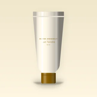 Contour des yeux Lait Tendre à l'extrait de réglisse – Mardi Douceur, tube 15 ml