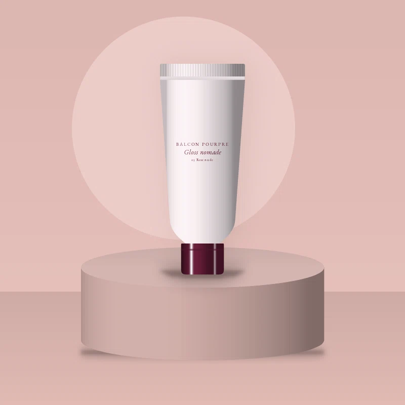 Gloss nomade à l'acide hyaluronique – Balcon Pourpre, photo d'ambiance
