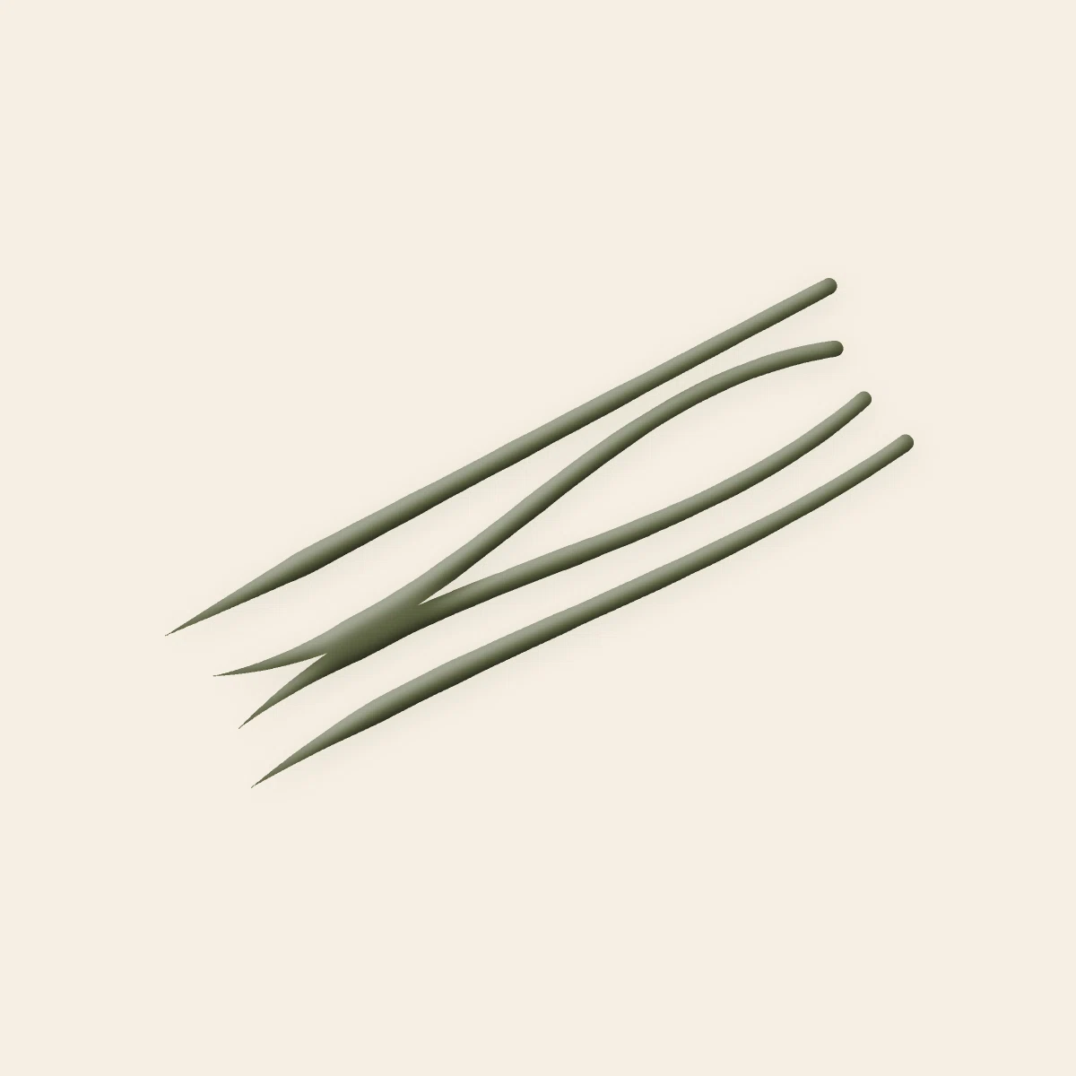 Eyeliner Velours d'Encre effet smoky – Balcon Pourpre, aperçu de la teinte Kaki
