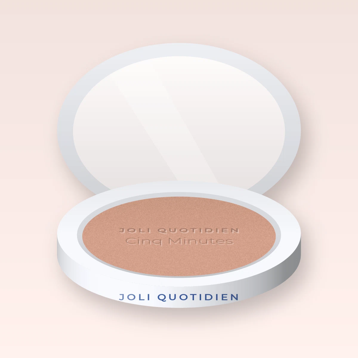 Terre de soleil Cinq Minutes à l'huile d'argan – Joli Quotidien, boîtier 15 g, teinte 02 Sable rosé