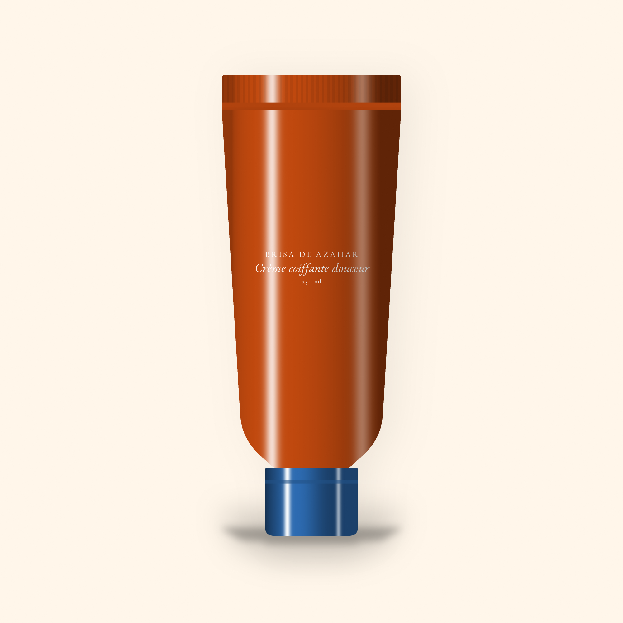 Crème coiffante douceur aux protéines de blé – Brisa de Azahar, tube 250 ml