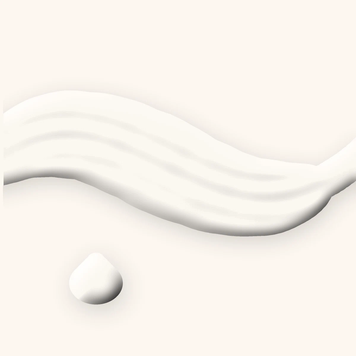 Crème solaire visage désaltérante à la vitamine E SPF 50 – Zelliane, aperçu de la texture