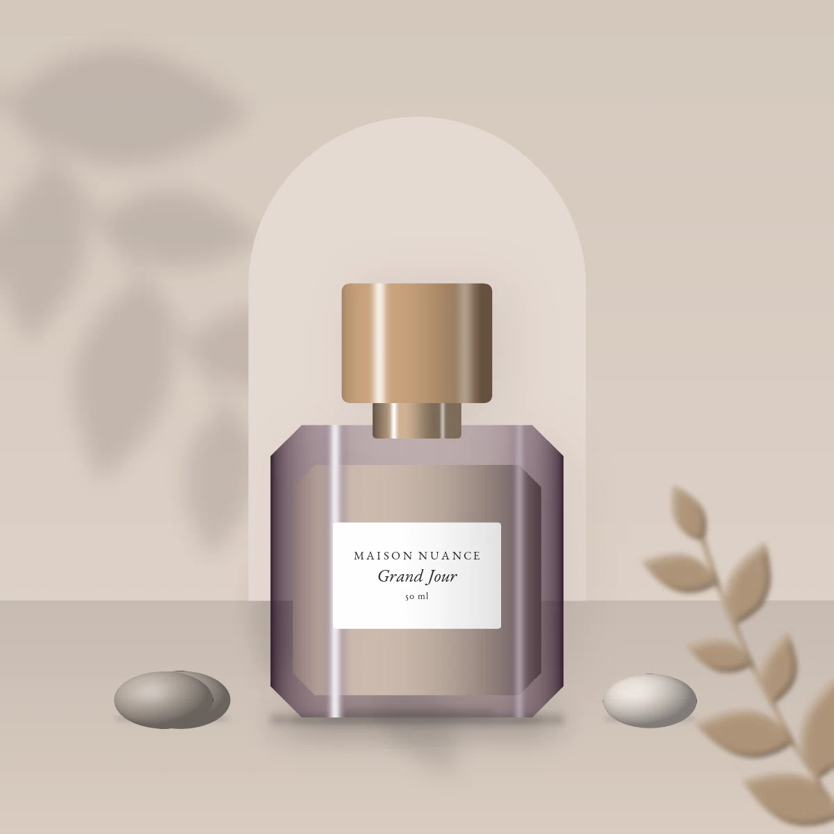 Parfum Grand Jour féerique – Maison Nuance, photo d'ambiance