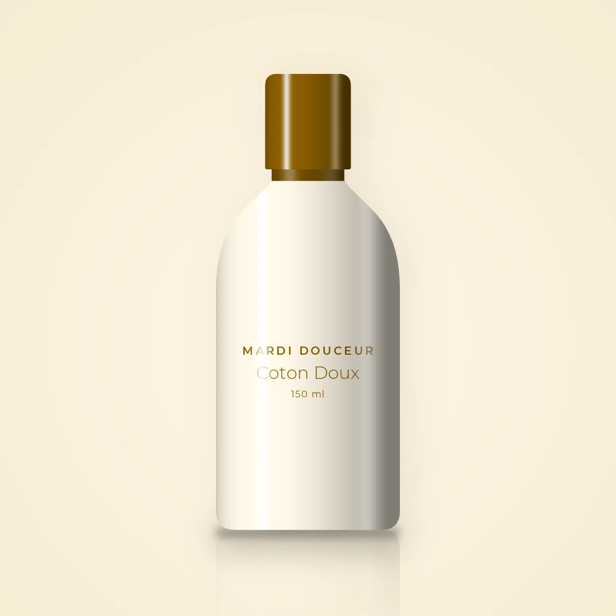 Coton Doux nettoyant visage peaux sensibles – Mardi Douceur, flacon 150 ml