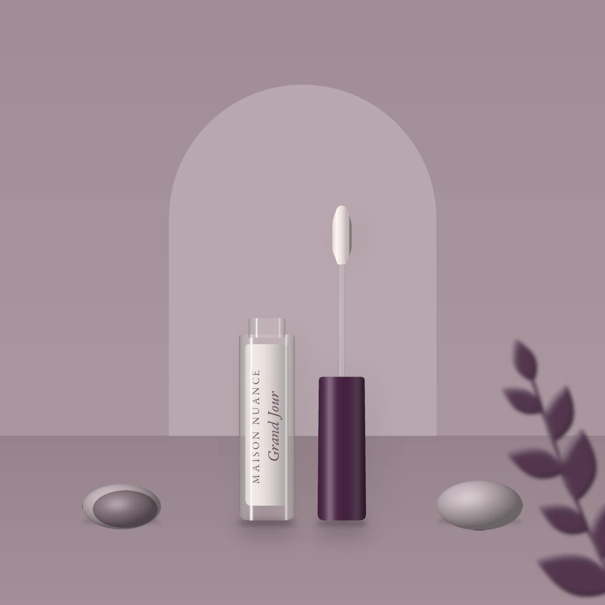Gloss Grand Jour à l'huile de cerise – Maison Nuance, photo d'ambiance